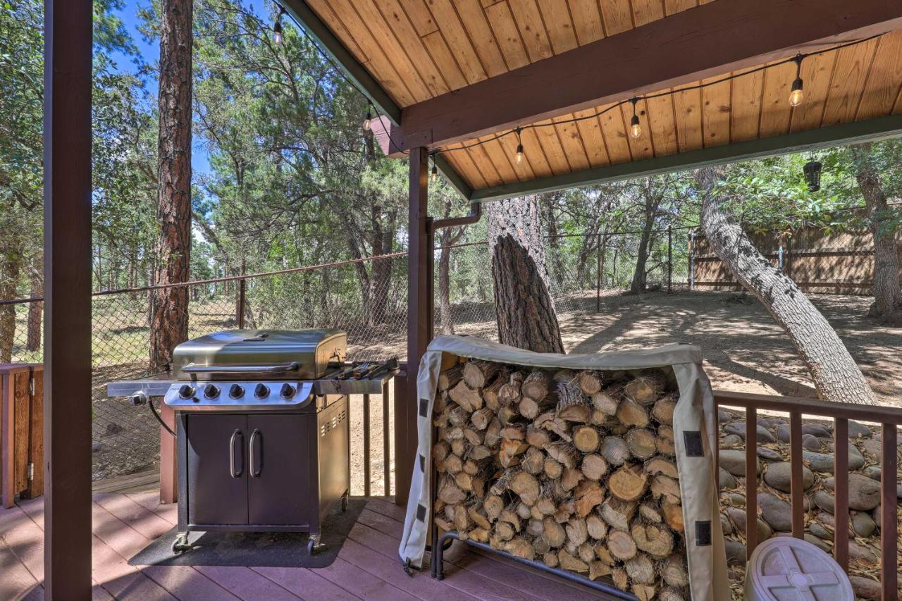 Rustic-Chic Prescott Cabin With Deck In Wooded Area! Villa Exterior photo